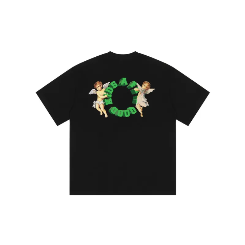 Trendy Hip Hop Retro Short Sleeve T shirt-2