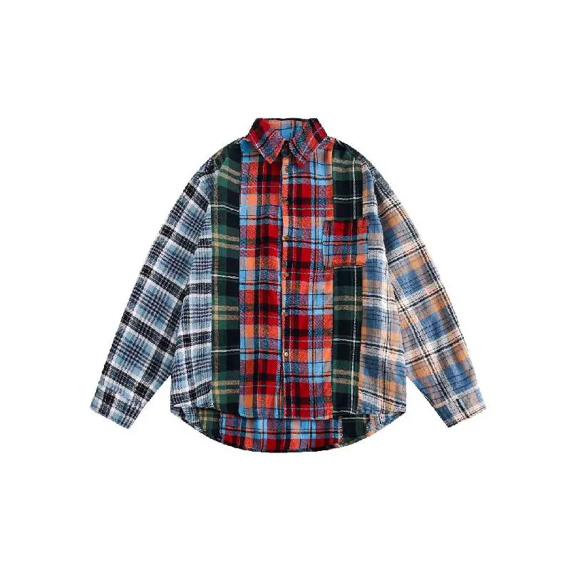 Retro Loose 100% Cotton Shirt Unisex-0