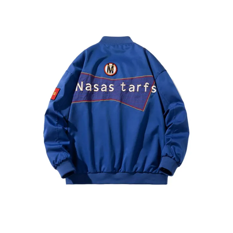 Vintage Embroidered Baseball Jacket-3