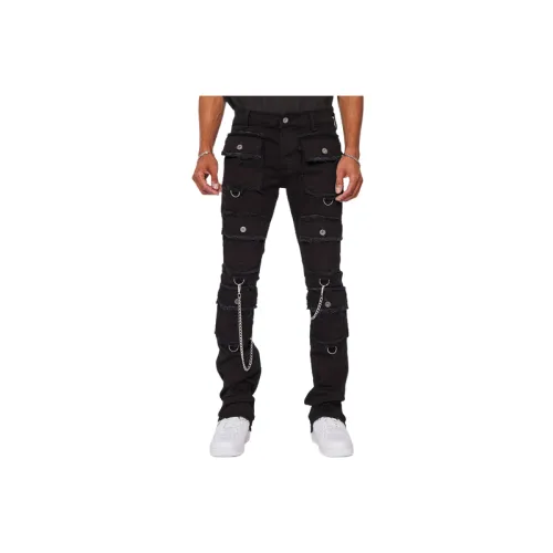 Hot Selling Crossover Straight Jeans