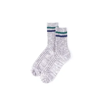 Casual Sporty 100% Cotton Mid Calf Sock