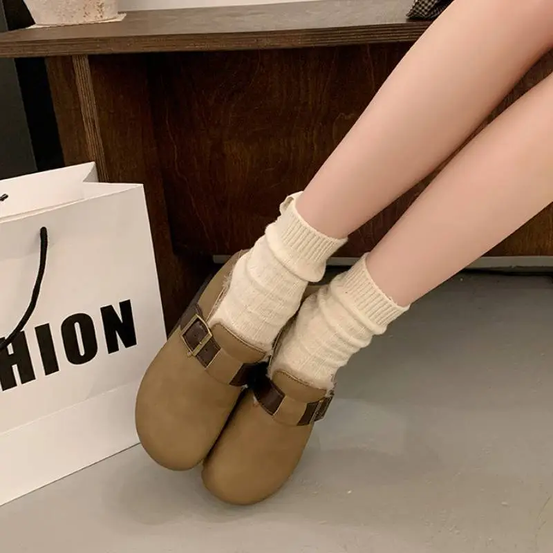 Retro Warming Cotton Shoes-8