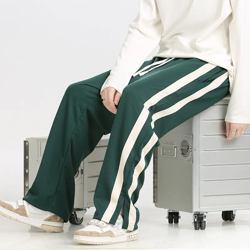 Fashionable Casual Knit Sweatpants-6