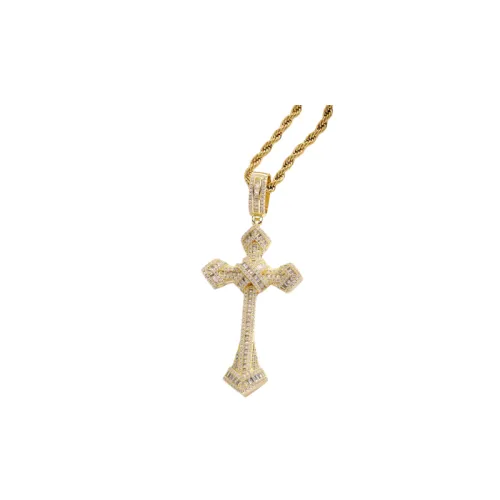 Retro Cross Necklace