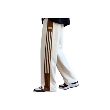 Trendy Straight Striped Sports Pants