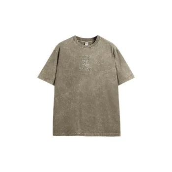 Street Embroidered 100% Cotton T Shirt