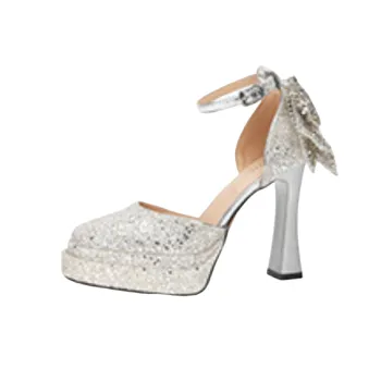Fashionable Bow High Heels