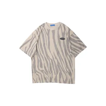 Hip hop Fashion Striped T shirt