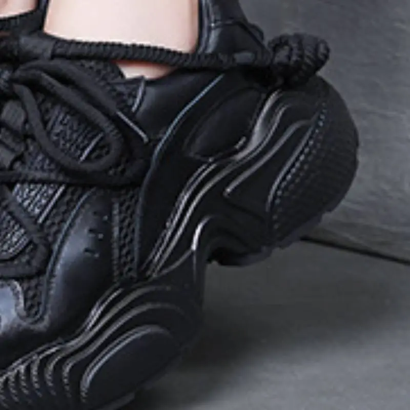 Simple Breathable Platform Shoes-8