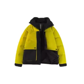 Fashionable Warming White Duck Down Jacket