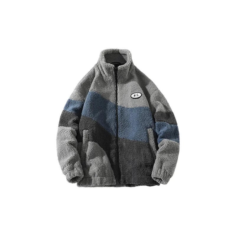 Funky Warm Blended Synthetic Fabrics Jacket-0