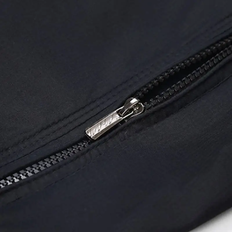 Casual Zipper Blended Synthetic Fabrics Jacket-5