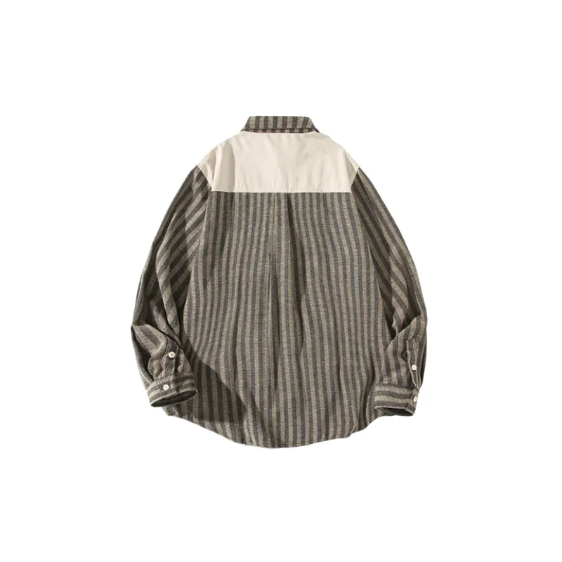Casual Retro Long Sleeve Shirt-3
