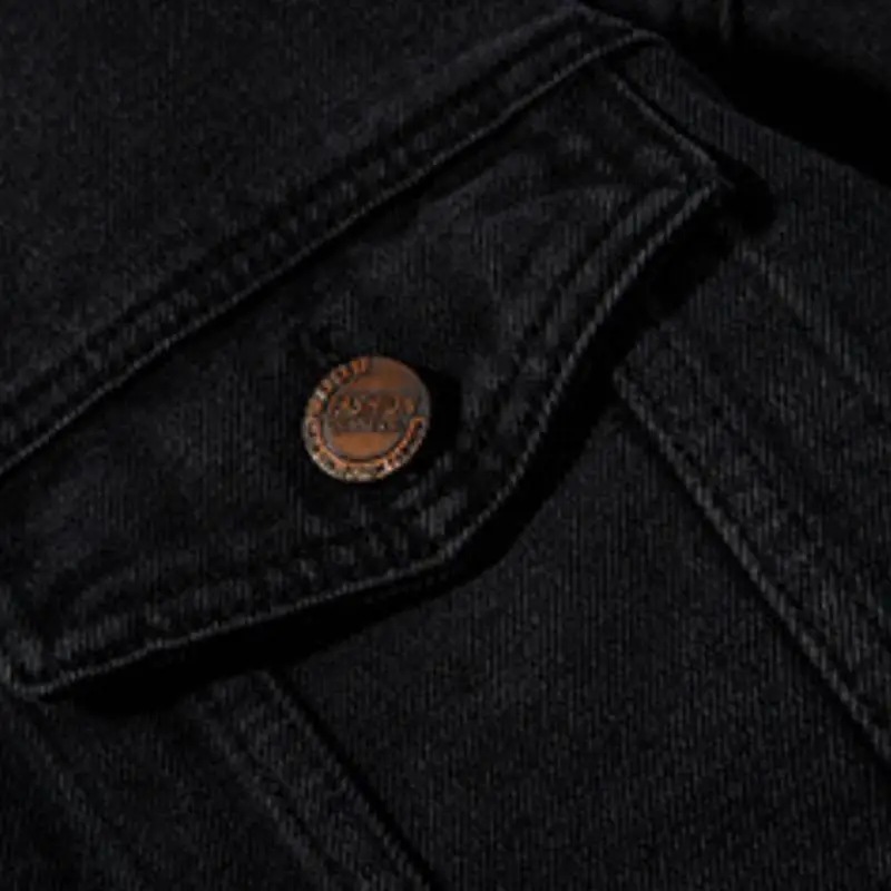 Breathable Loose Denim Jacket-7