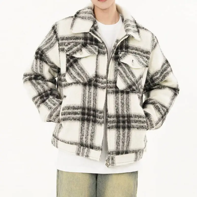 Retro Plaid Quilted Jacket-3
