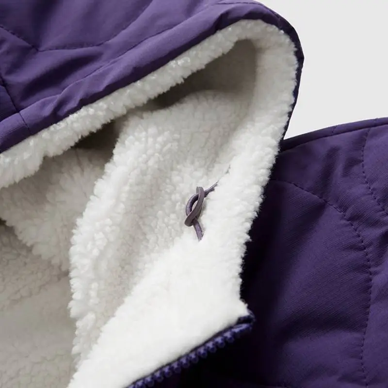 Fashion Zipper Quilted Jacket-9