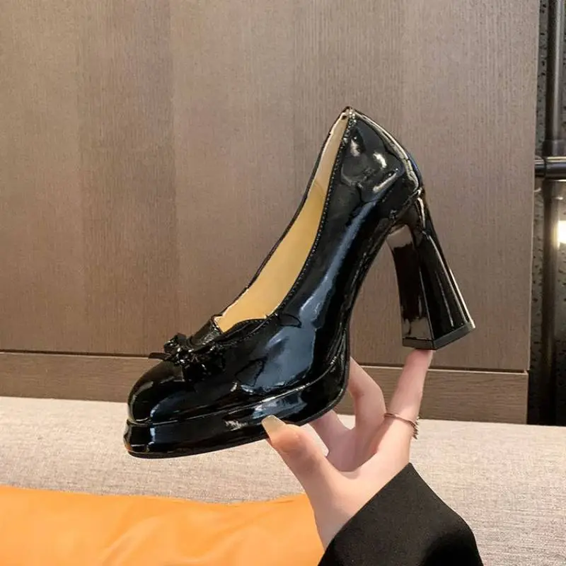 Retro Fashionable Mary Jane Shoes-5