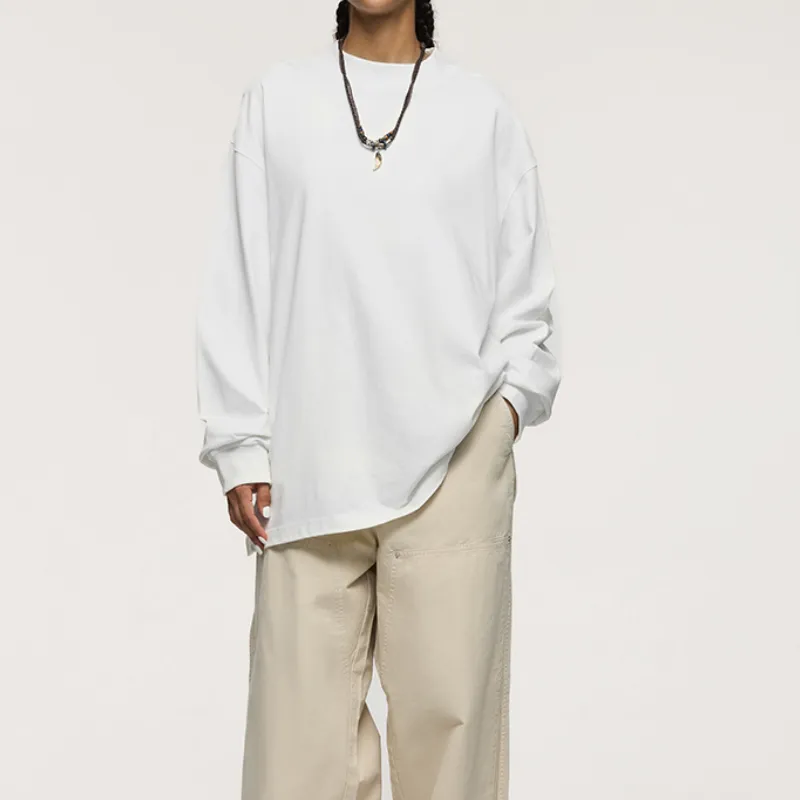 Casual Loose 100% Cotton T Shirt-10