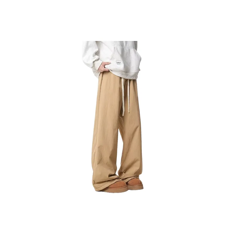 Casual Trendy Blended Synthetic Fabrics Cargo Pants-4