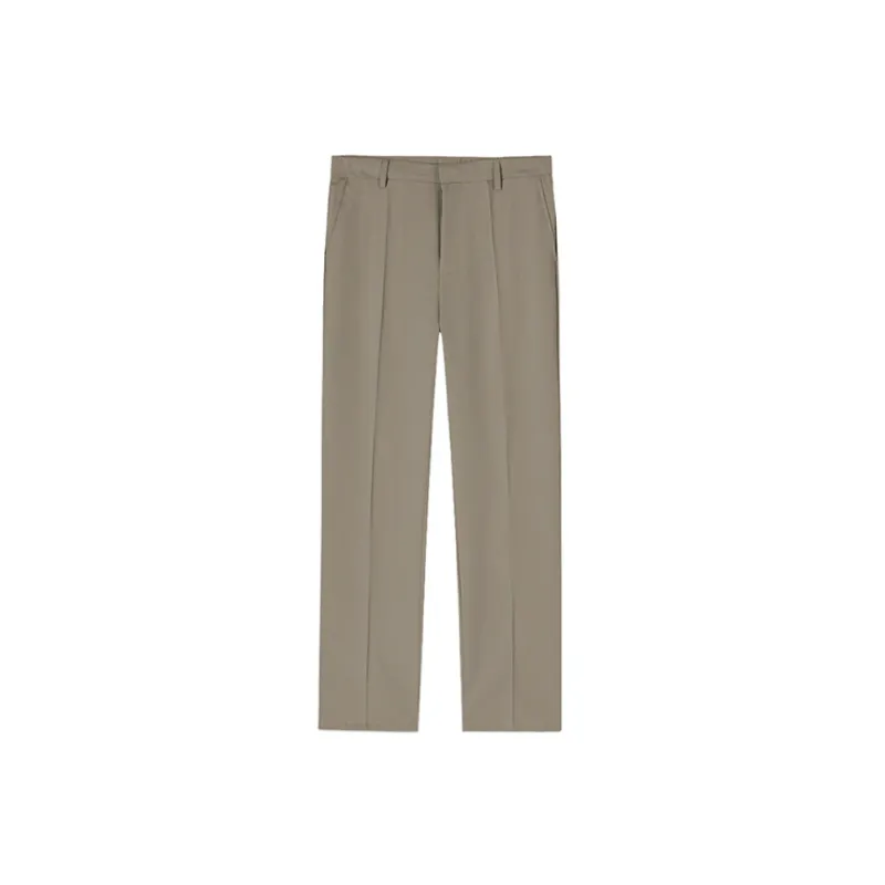 Trendy Loose Polyester Suit Trousers