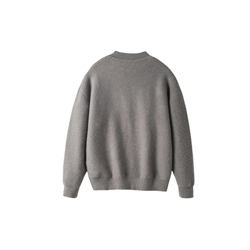 Plain Simple Polyester Sweater-13