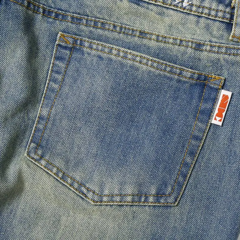 Retro Simple Jeans-6
