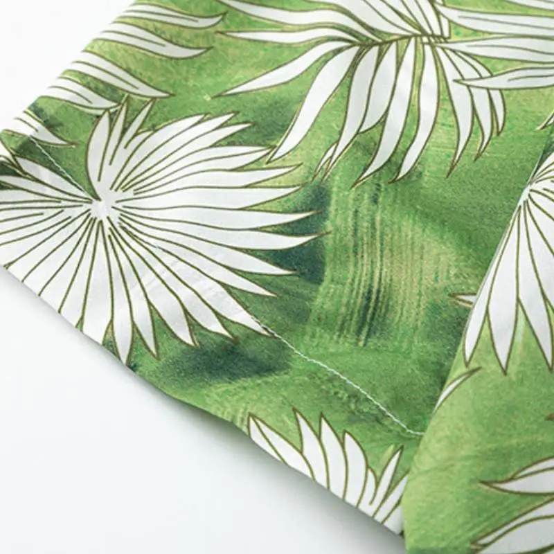 Retro Plants Cotton T Shirt-3