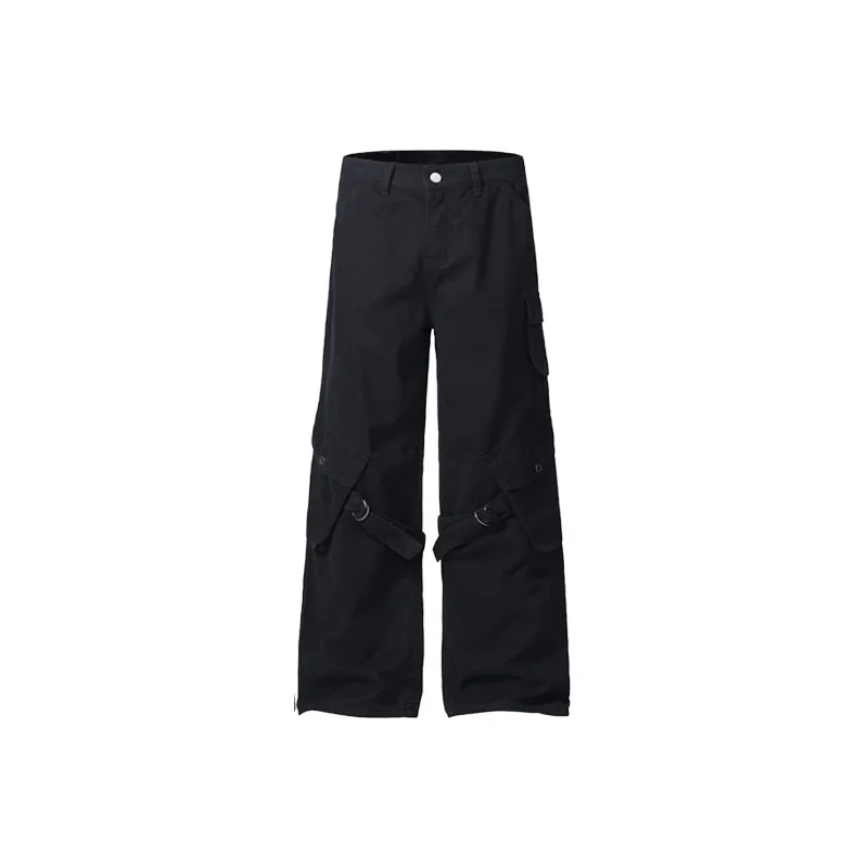 Retro Loose Cotton Casual Pants-6