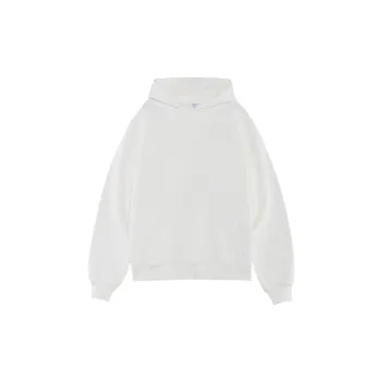 Plain Loose Cotton Hoodie