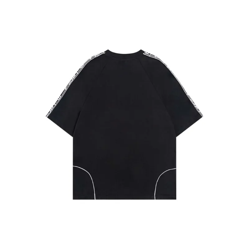 Trendy Brand Loose Casual Round Neck T Shirt-5