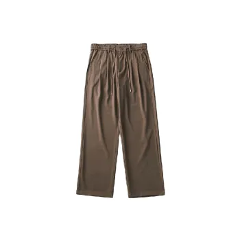 Funky Loose Straight Leg Blended Synthetic Fabrics Casual Pants