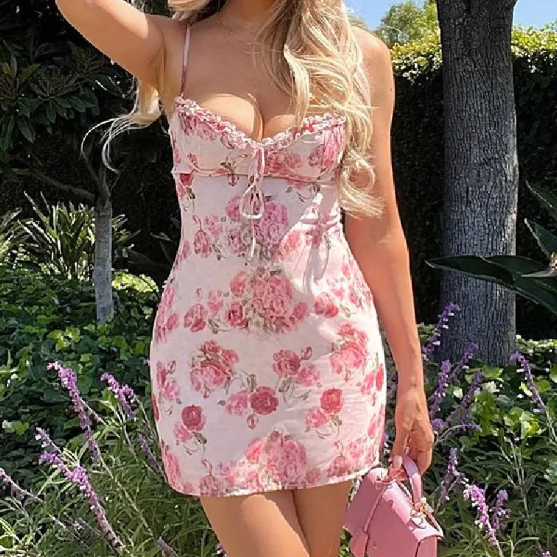 Fashionable Simple Slip Dress Women-1