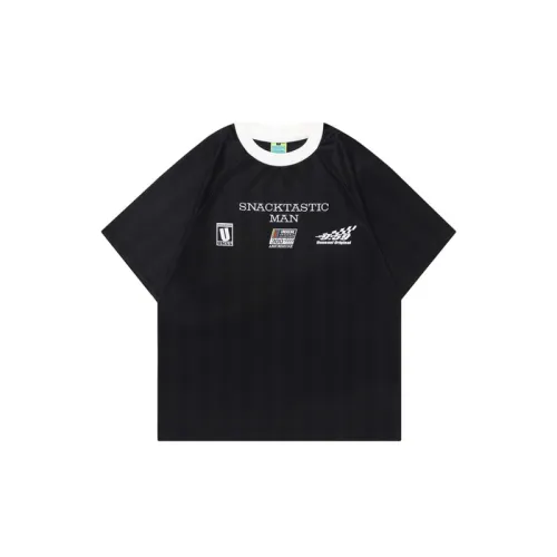 Vintage Vertical Stripes Racing T Shirt