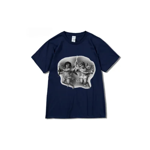 Loose Angel Print T Shirt