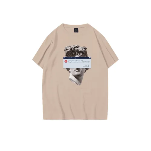 Tide Michelangelo David Statue T Shirt