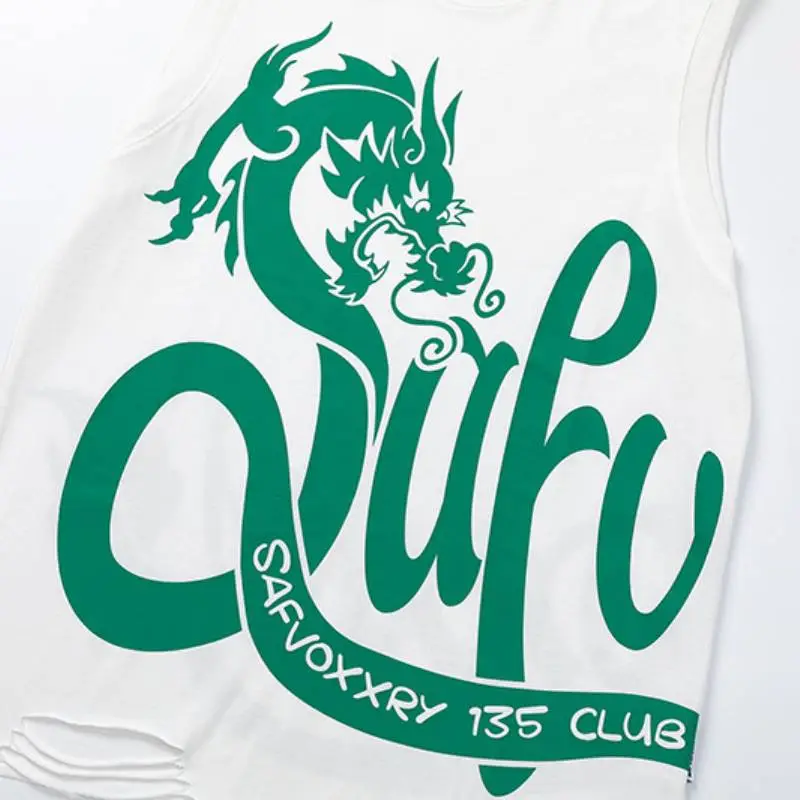 Casual Loose Cotton Vest-2