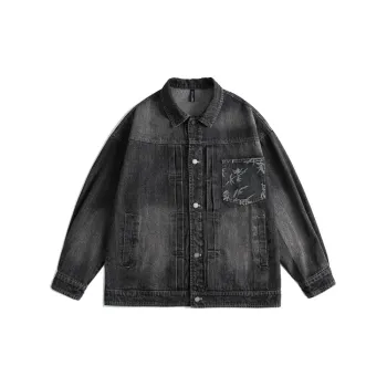 Casual Washed Denim Jacket