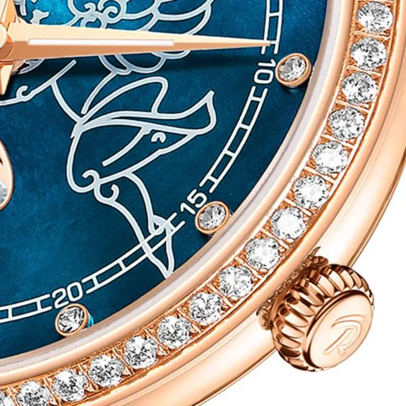 Fashionable Contrast Color Swiss Watch-4
