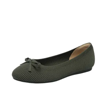 Plain Bow Women'S Casual Shoes