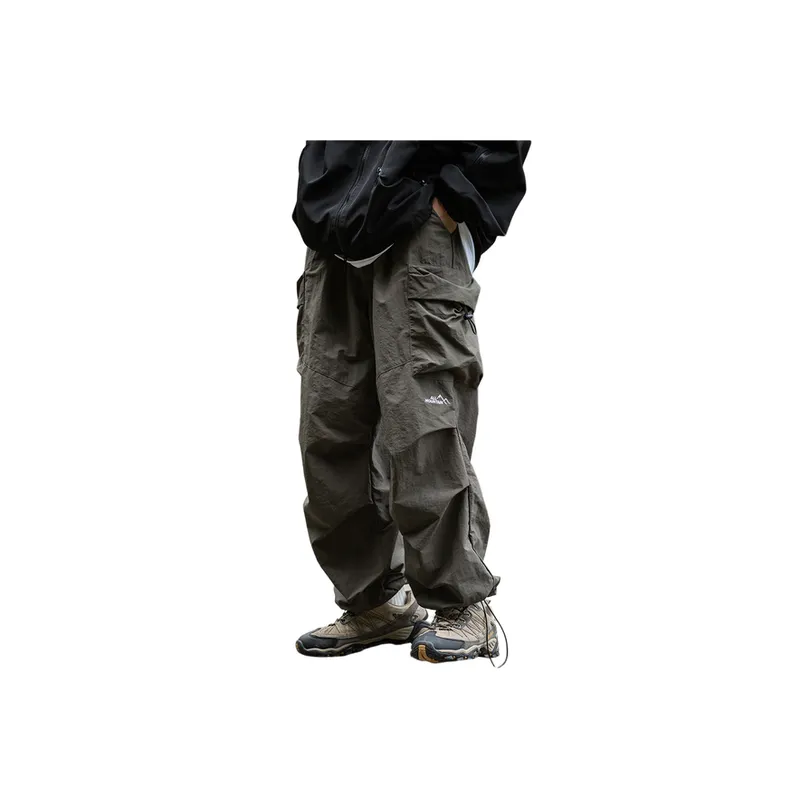 Fashion Loose Cargo Pants-4