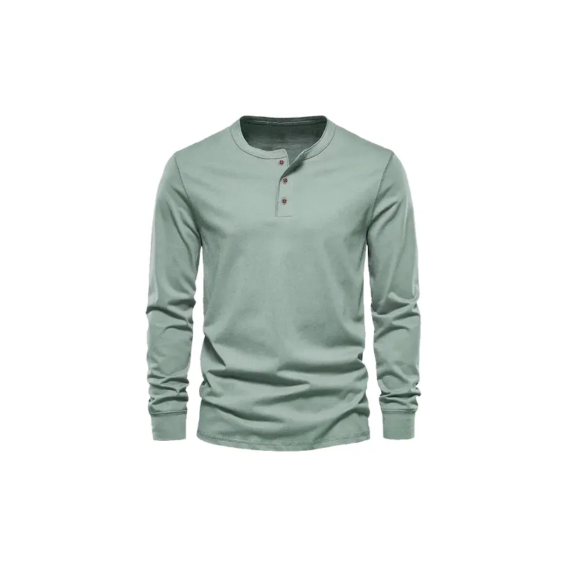 Casual Simple Bird's Eye Fabric T Shirt-0