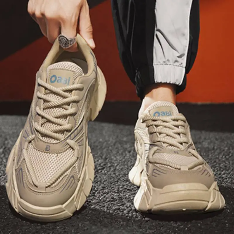Casual Breathable Chunky Sneakers-5