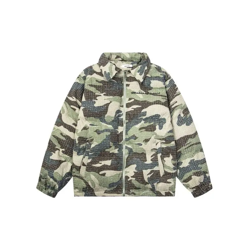 Retro Washed Denim Jacket-0