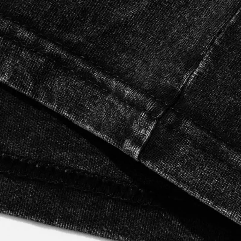 Washed Distress T Shirt-9
