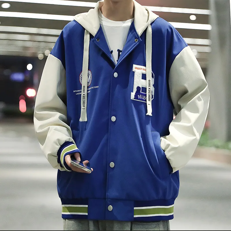Fashionable Simple Baseball Jersey-10