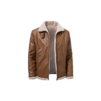 Casual Loose Leather Jacket