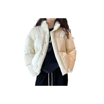 Simple Funky White Duck Down Jacket