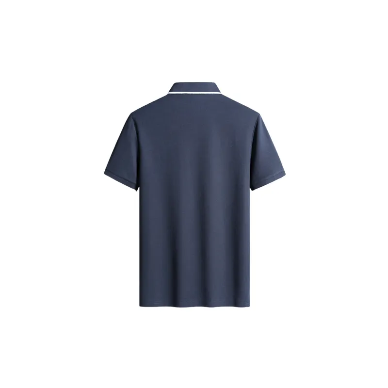 Casual Plain Cotton Polo-3