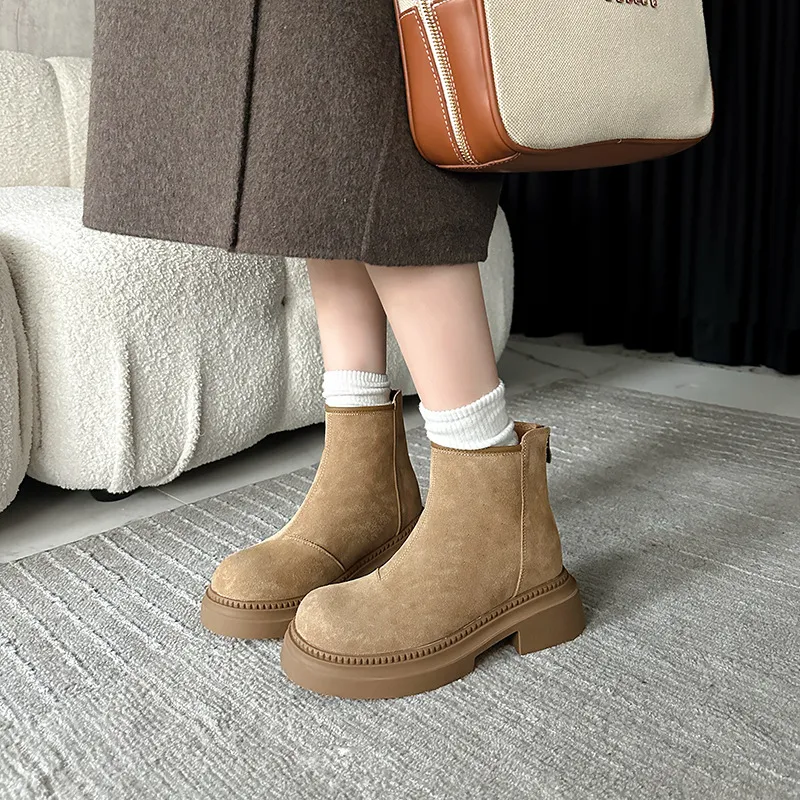 Simple Basics Ankle Boots-6