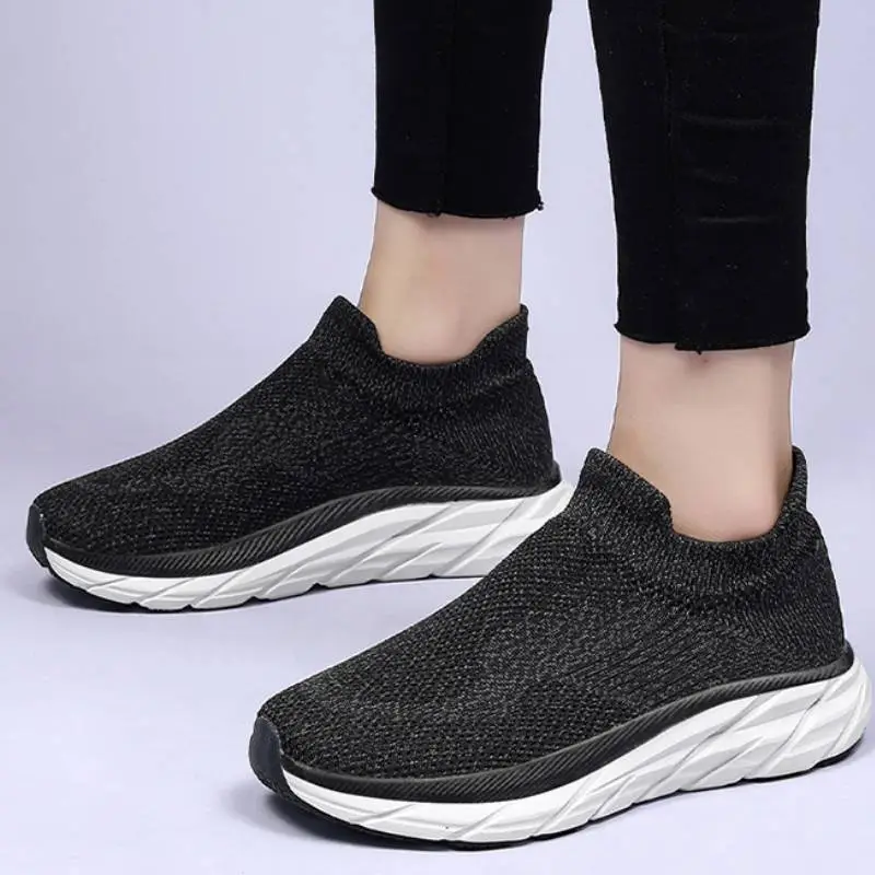 Casual Lightweight Slip On Shoes-13